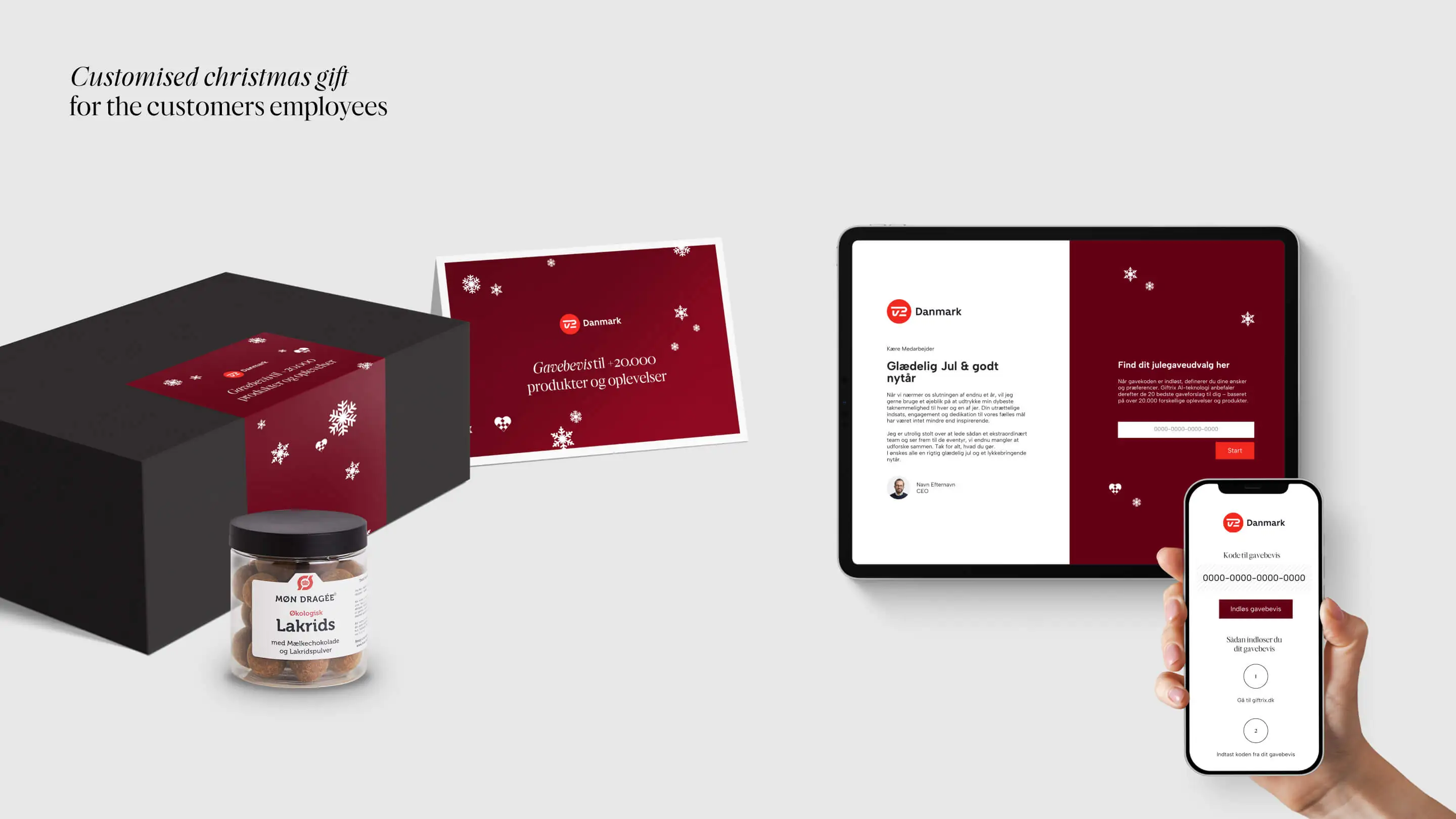 Whitelabel solution for TV2 Danmark